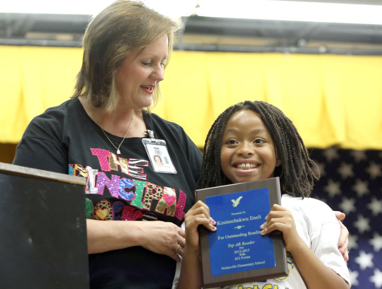 Nolanville top readers honored